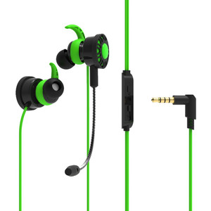 фото Наушники ritmix rh-250m black/green