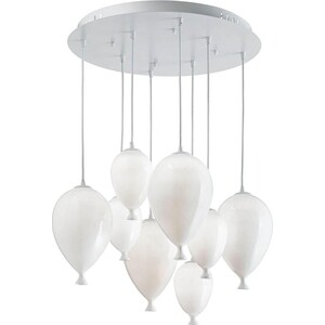 

Подвесная люстра Ideal Lux Clown SP8 Bianco, Clown SP8 Bianco