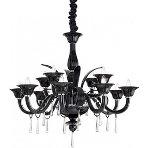 фото Подвесная люстра ideal lux renoir sp12 nero