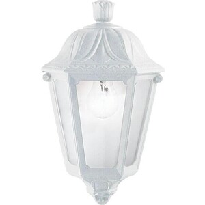 фото Уличный настенный светильник ideal lux anna ap1 small bianco