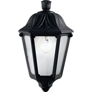 фото Уличный настенный светильник ideal lux anna ap1 small nero