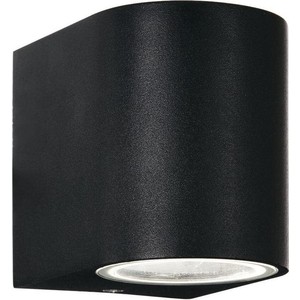 фото Уличный настенный светильник ideal lux astro ap1 nero