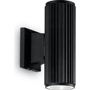 

Уличный настенный светильник Ideal Lux Base AP2 Nero, Base AP2 Nero