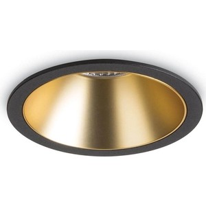 

Встраиваемый светодиодный светильник Ideal Lux Game Round Black Gold, Game Round Black Gold