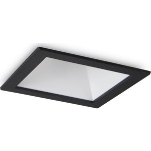 фото Встраиваемый светодиодный светильник ideal lux game square black white