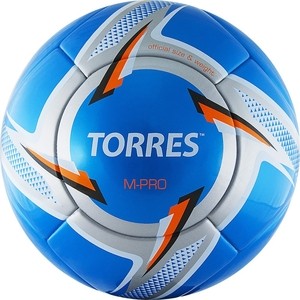 

Мяч футбольный Torres M-Pro Blue F319125, р.5, сине-серебристо-белый, M-Pro Blue F319125, р.5, сине-серебристо-белый