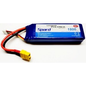 Аккумулятор Spard Li-Po 11.1V 1800mAh 75C, XT60 - YTA013