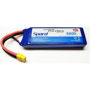 Аккумулятор Spard Li-Po 7.4V 6800mAh, 20C, XT60 - YT81202