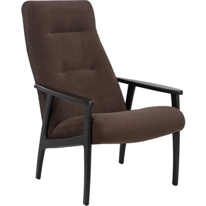 Кресло Leset Remix венге Ophelia 15 коричневый кресло leset оскар венге текстура ткань v18