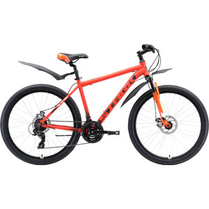 

Велосипед Stark Indy 26.1 D Shimano (2020) оранжевый/белый/чёрный 16'', Indy 26.1 D Shimano (2020) оранжевый/белый/чёрный 16"
