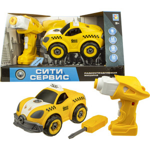 

Машинка на радиоуправлении 1Toy Сити-сервис такси 18 см в комплекте Шуруповерт (пульт управления) на батарейках отвертка коробка Т16966, Сити-сервис такси 18 см в комплекте Шуруповерт (пульт управления) на батарейках отвертка коробка Т16966