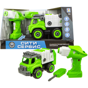 

Машинка на радиоуправлении 1Toy Сити-сервис экослужба Т16967, Сити-сервис экослужба Т16967