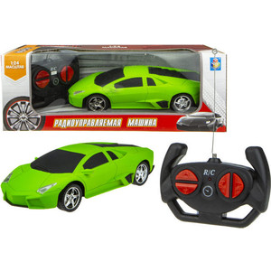 

Машинка на радиоуправлении 1Toy Спортавто матовый зеленый Т13852, Спортавто матовый зеленый Т13852