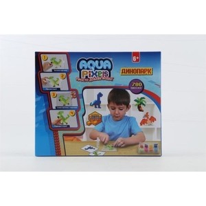 

Набор для творчества 1Toy Aqua Pixels Динопарк 780 деталей Т13066, Aqua Pixels Динопарк 780 деталей Т13066