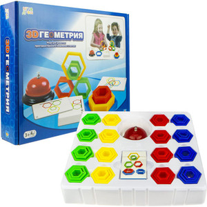 

Настольная игра 1Toy 3D Геометрия Игродром Т16697, 3D Геометрия Игродром Т16697