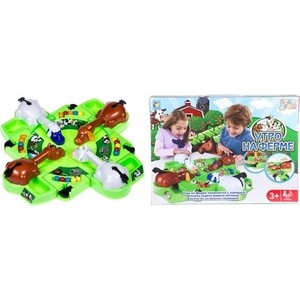 

Настольная игра 1Toy ИГРОДРОМ Утро на ферме Т13558, ИГРОДРОМ Утро на ферме Т13558