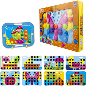 

Настольная игра 1Toy ИГРОДРОМ Кнопик 8 трафаретов Т16701, ИГРОДРОМ Кнопик 8 трафаретов Т16701