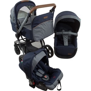 

Коляска модульная 3 в 1 Farfello Zuma Trio Comfort тёмно-синий / dark blue, Zuma Trio Comfort тёмно-синий / dark blue