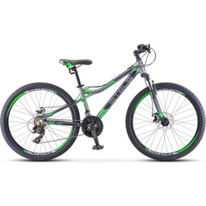 фото Велосипед stels navigator 610 md 26 v040 (2019) 16 серый/зеленый