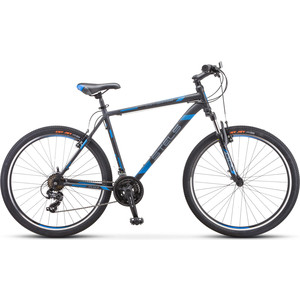 фото Велосипед stels navigator 700 v 27.5 f010 (2019) 19 серый/синий