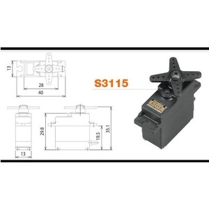 

Сервомашинка Futaba FUS3115, FUS3115