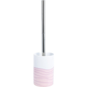 Ершик для унитаза Fixsen Agat белый, розовый (FX-220-5) ерш для туалета напольный 10x10 7 36 см керамика розовый ce2460ea toh