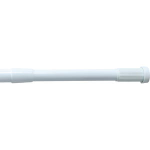 Карниз для ванной Fixsen белый, раздвижной, 140x260 (FX-51-013) карниз двухрядный arttex фрейм белый 200 см