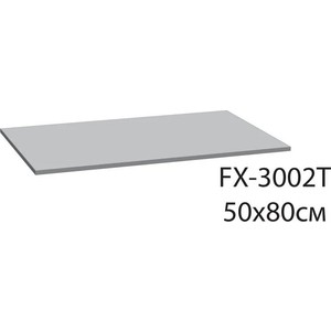 Коврик для ванной Fixsen бирюзовый, 50x80 см (FX-3002T)
