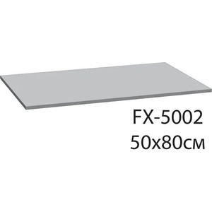 Коврик для ванной Fixsen серый, 50x80 см (FX-5002K)