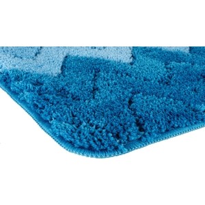 Коврик для ванной Fixsen голубой, 50x80 см (FX-5003C)