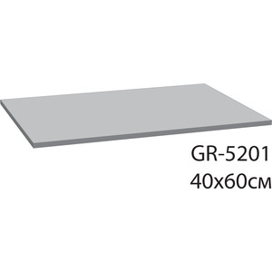 Коврик для ванной Grampus Point серый 60x40 (GR-5201K)