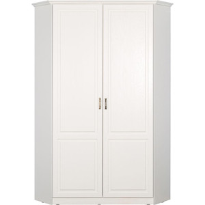 Шкаф для одежды Моби Ливерпуль 13.124 ясень ваниль/белый с карнизом крючок для одежды и головных уборов многофункциональный 24×14×2 8 см белый