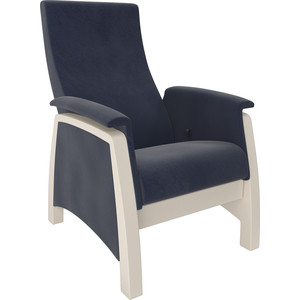 Кресло-глайдер Мебель Импэкс Модель 101 ст дуб шампань, ткань Verona denim blue
