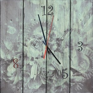 фото Настенные часы дом корлеоне время цветов 30x30 см