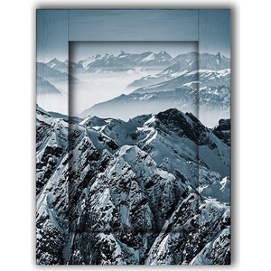 

Картина с арт рамой Дом Корлеоне Горы 45x55 см, Горы 45x55 см