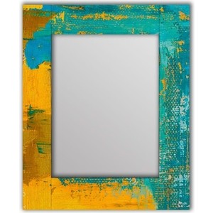 Настенное зеркало Дом Корлеоне Гранж Блю 75x170 см