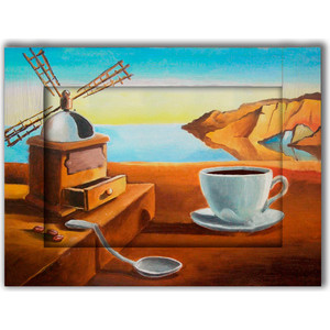 

Картина с арт рамой Дом Корлеоне Завтрак 35x45 см, Завтрак 35x45 см