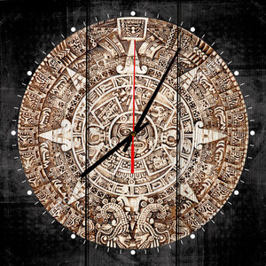 фото Настенные часы дом корлеоне календаль майя 50x50 см