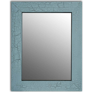 Настенное зеркало Дом Корлеоне Кракелюр Голубой 50x65 см