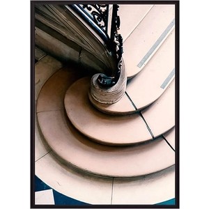 Постер в рамке Дом Корлеоне Круглые ступени 40x60 см - фото 1