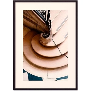 Постер в рамке Дом Корлеоне Круглые ступени 40x60 см - фото 3