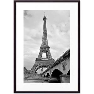 Постер в рамке Дом Корлеоне Мост и Эйфелева башня 21x30 см - фото 3