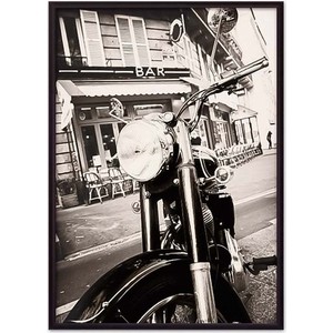 Постер в рамке Дом Корлеоне Мотоцикл винтаж 21x30 см - фото 1