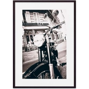 Постер в рамке Дом Корлеоне Мотоцикл винтаж 21x30 см - фото 2