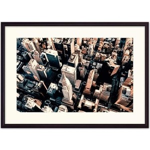 Постер в рамке Дом Корлеоне Небоскребы Нью-Йорка 21x30 см - фото 2