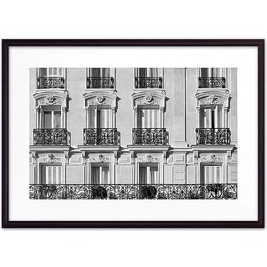 Постер в рамке Дом Корлеоне Окна Парижа 21x30 см - фото 4