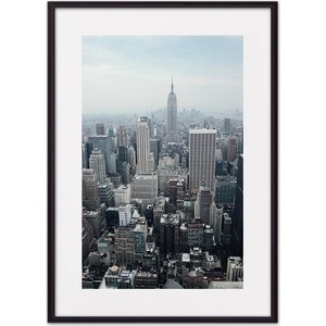 Постер в рамке Дом Корлеоне Панорама Нью-Йорка 21x30 см - фото 2