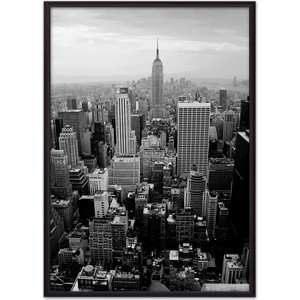 Постер в рамке Дом Корлеоне Панорама Нью-Йорка 21x30 см - фото 3