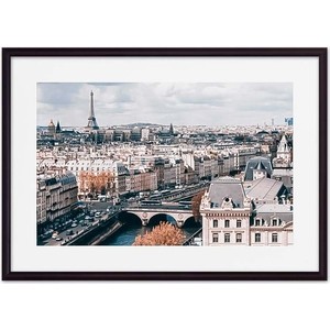 Постер в рамке Дом Корлеоне Панорама Парижа 21x30 см - фото 2