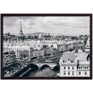 Постер в рамке Дом Корлеоне Панорама Парижа 21x30 см - фото 3